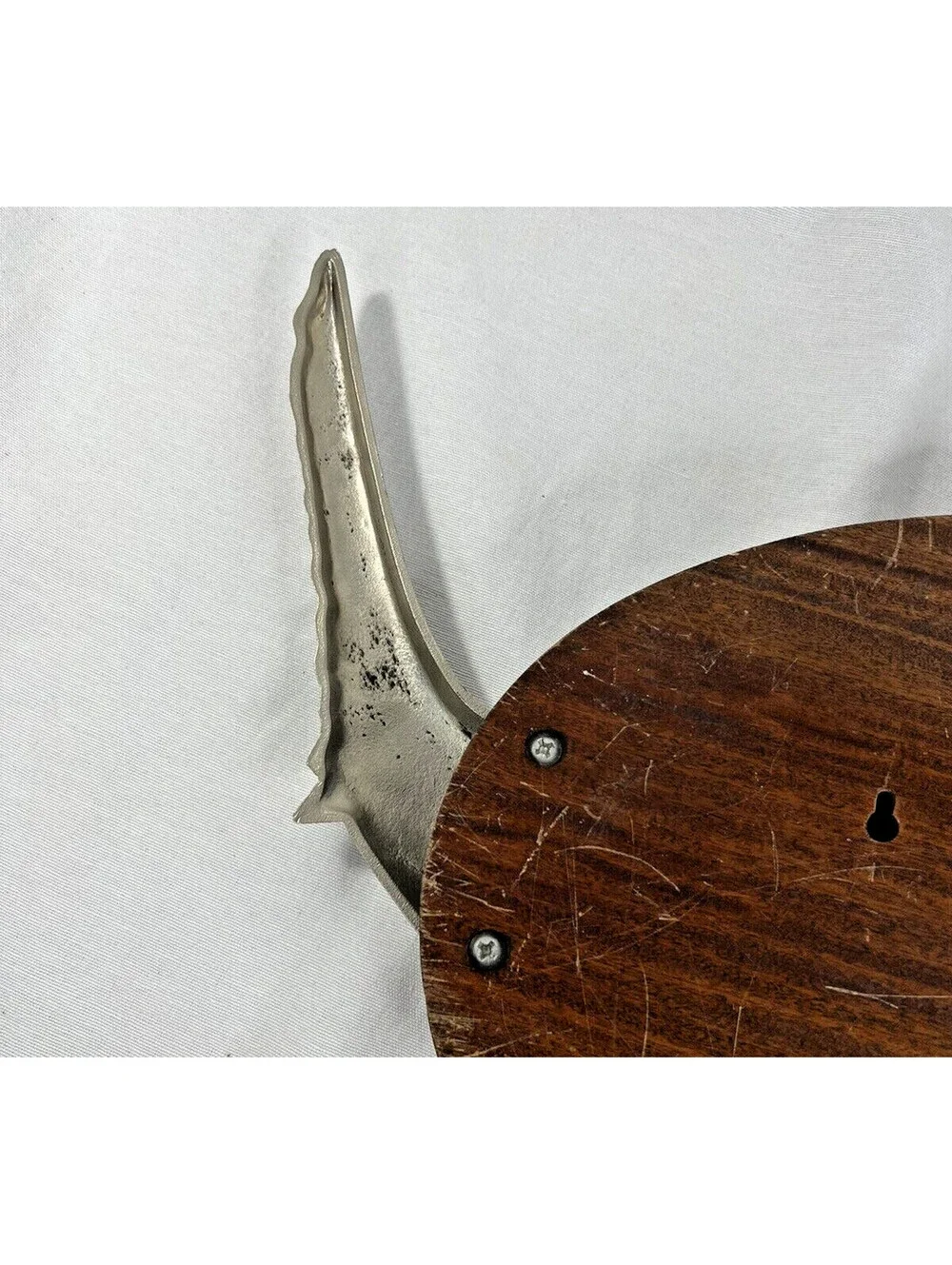 Vintage French Pheasant Wooden Cutting Board Decorative Serving Tray 10”x22”